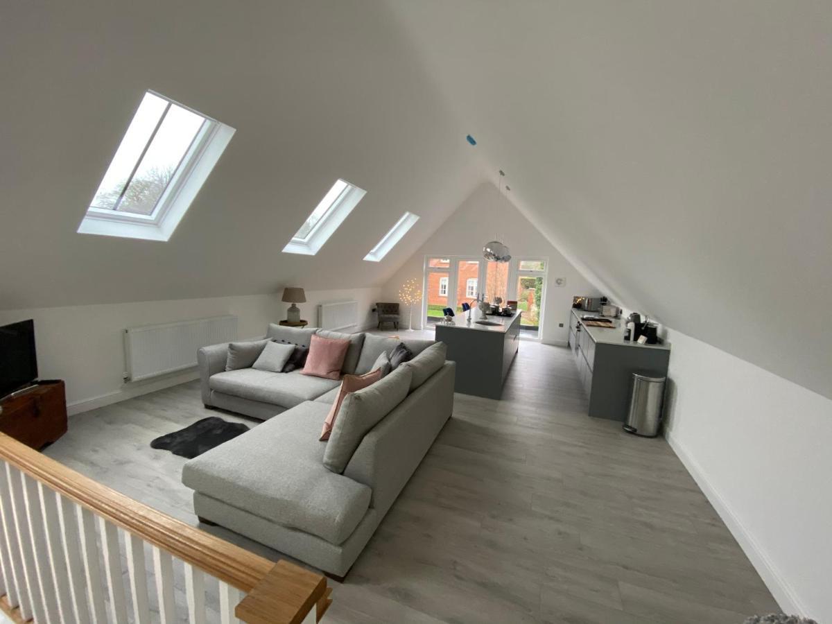 Ferienwohnung The Barn Mursley Exterior foto